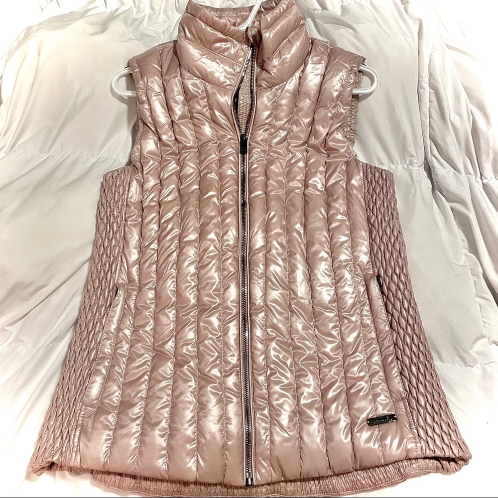 Calvin Klein Performance Vest - pink / dusty rose color - size L-  NEW WITH TAGS